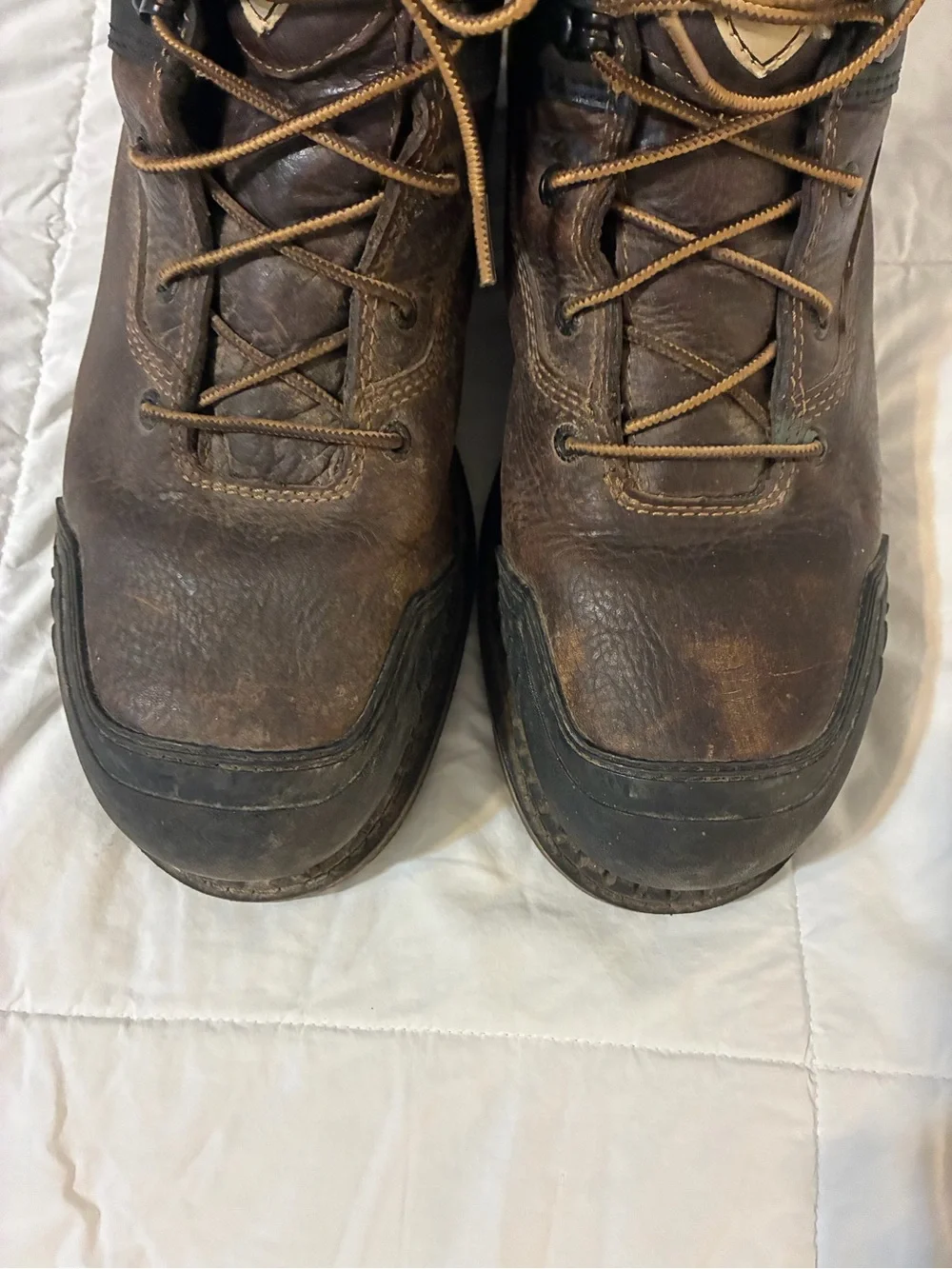 Irish Setter lace up steel toe work boots size 11  #83688